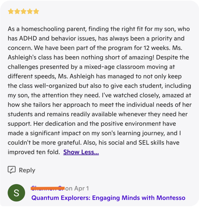 Parent Review